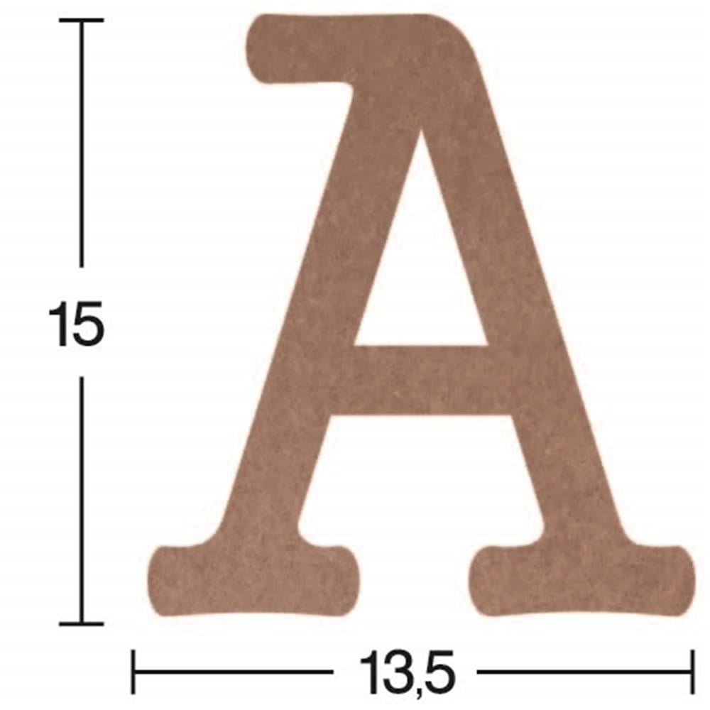 H 01 18 mm 'A' HARFİ