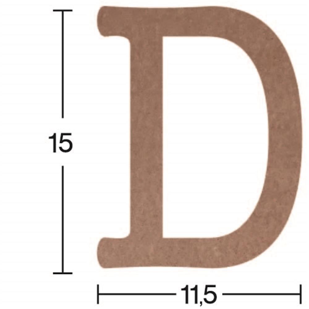 H 05 18 mm  'D' HARFİ