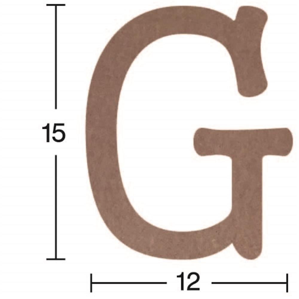 H 08 18 mm  'G' HARFİ