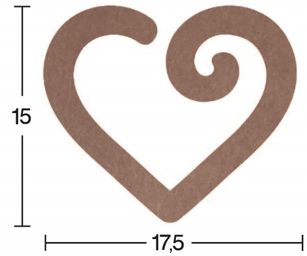 H 47 18 mm KIVRIMLI KALP