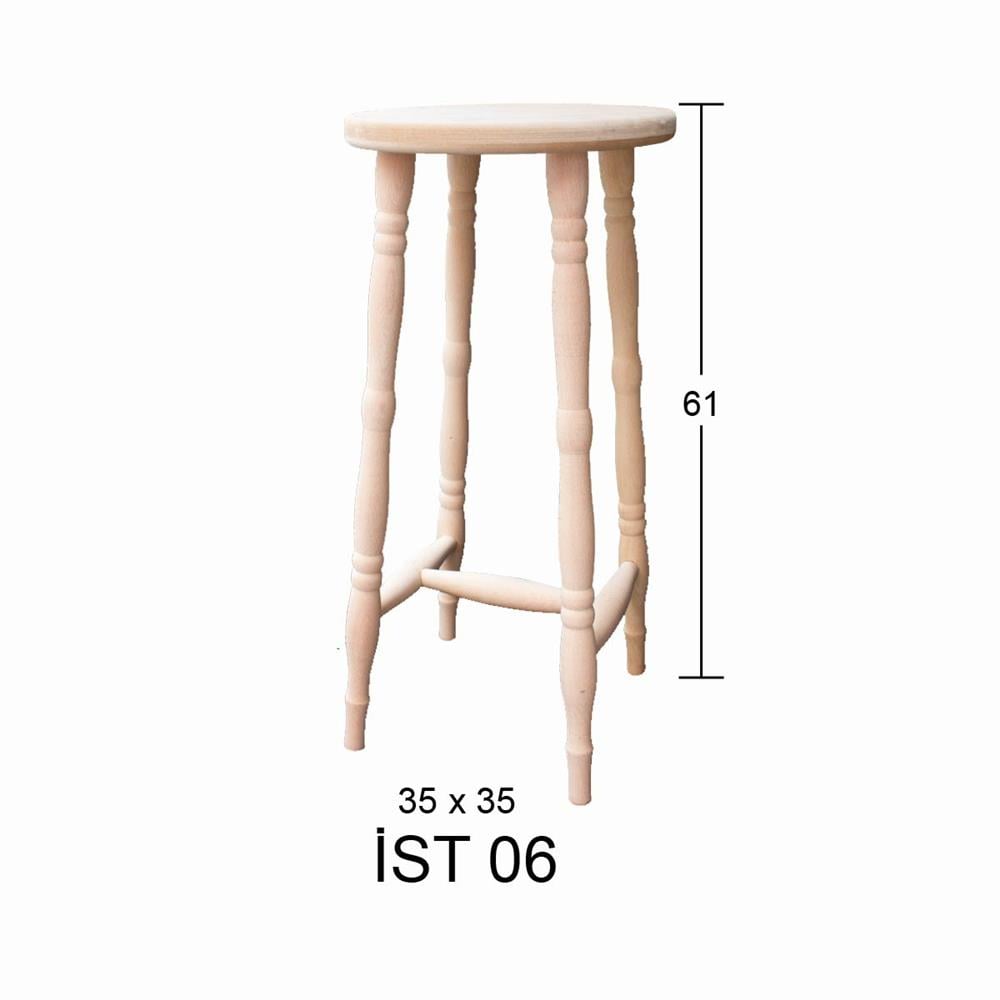 İST 06 60 cm TORNA AYAKLI TABURE