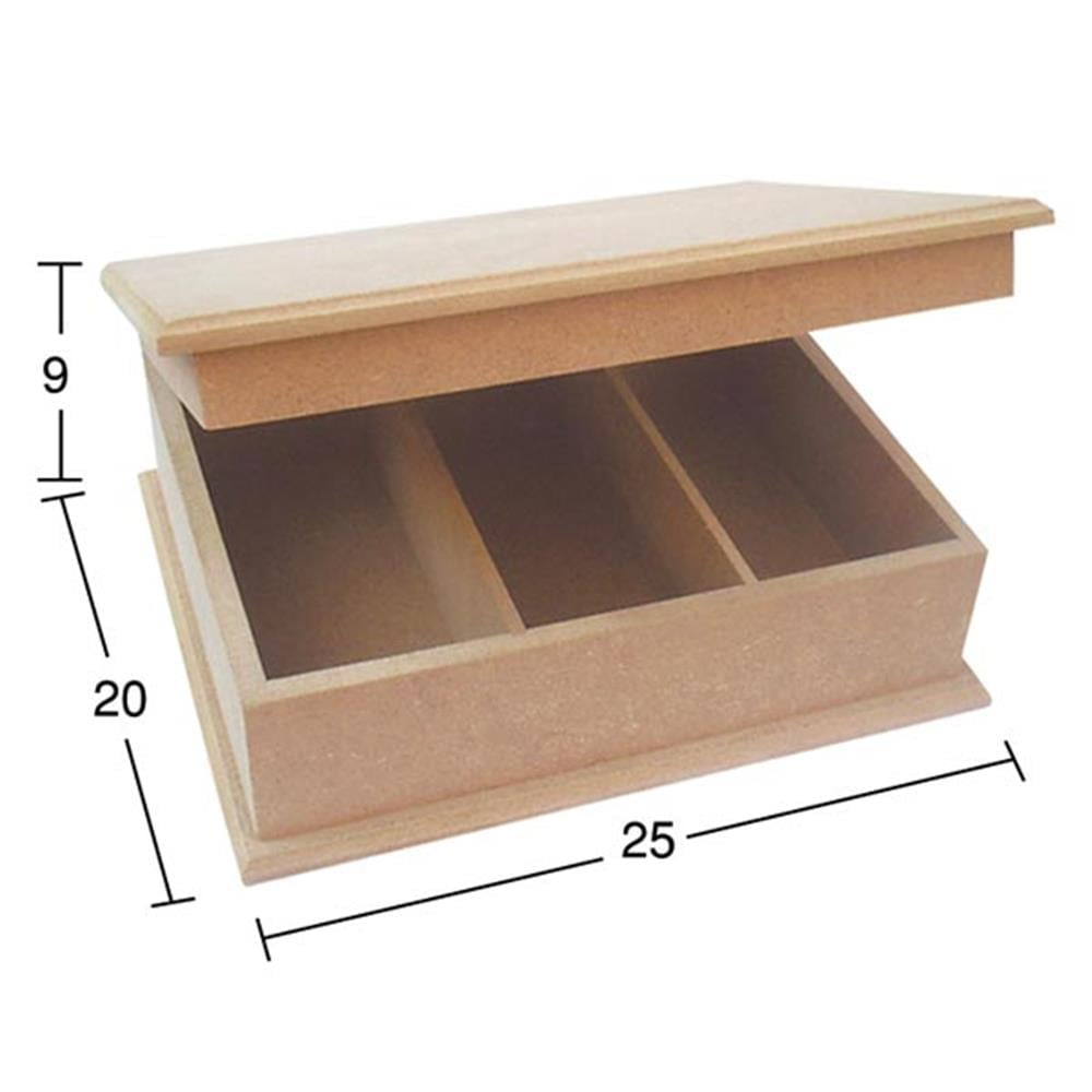 KU 220 3 LÜ DÜZ ÇAY KUTU