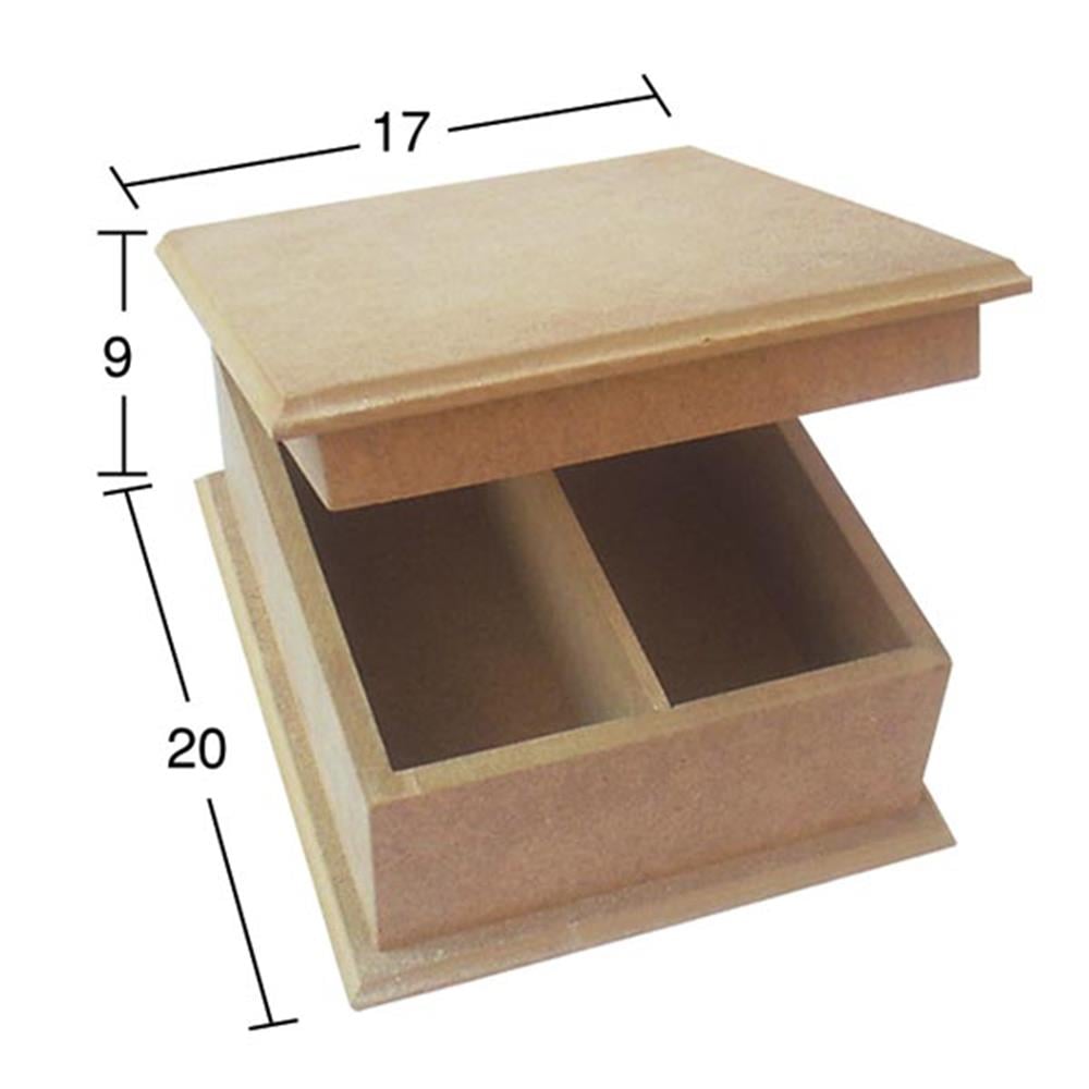 KU 221 2 Lİ DÜZ ÇAY KUTU