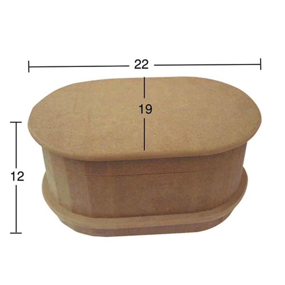 KU 272 DİLİMLİ OVAL KUTU