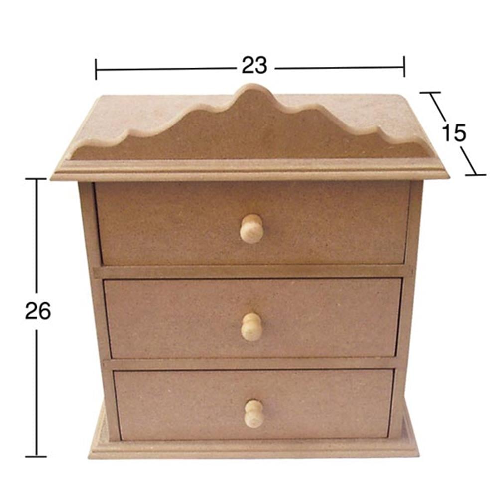 KU 274 3 ÇEKMECELİ KUTU