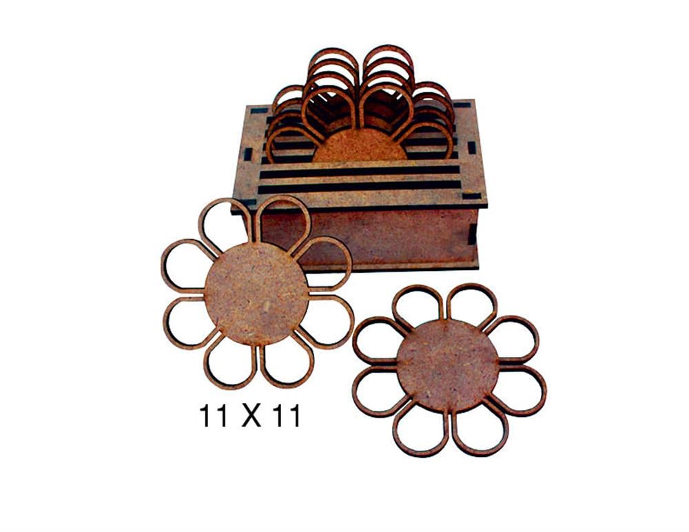 L 261 LAZER PAPATYA BARDAK ALTI 6'LI