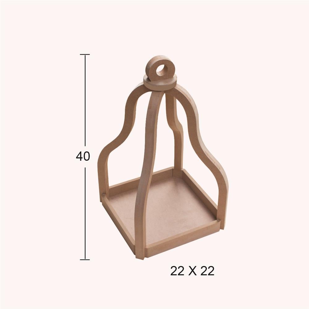 L 302 KARE KAFES SUNUMLUK