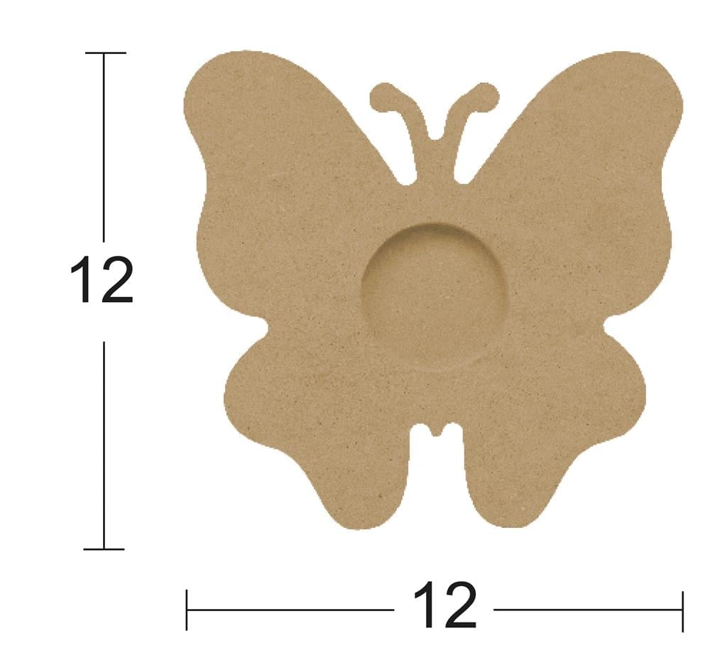 M 06 KELEBEK T-LIGHT MUMLUK