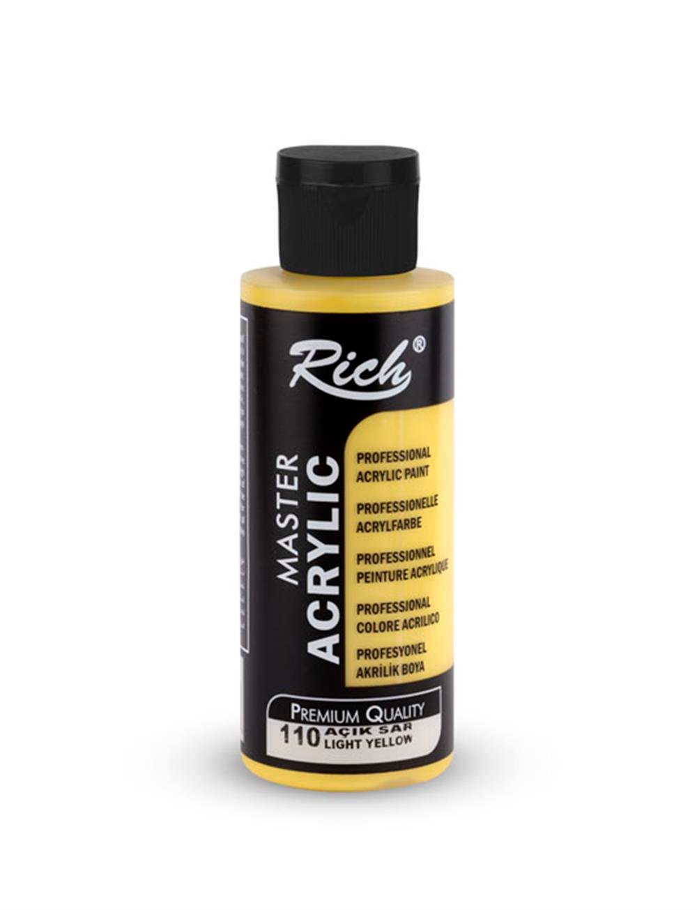 MASTER AKRİLİK - AÇIK SARI 120ml