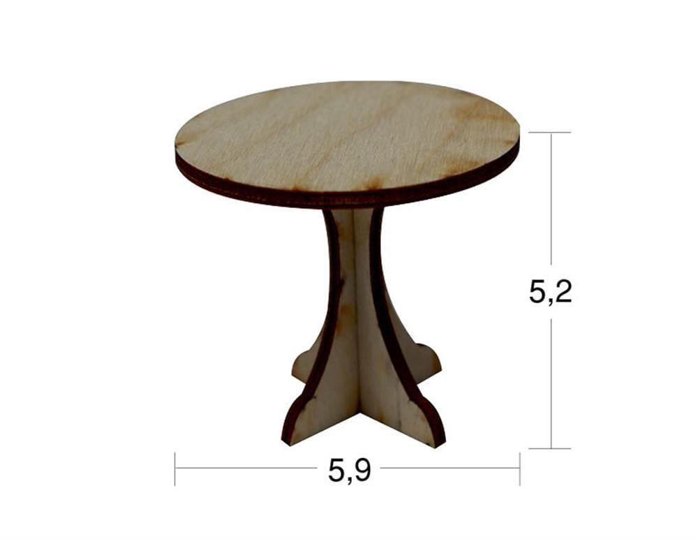 MN 15 MİNYATÜR YUVARLAK SEHPA