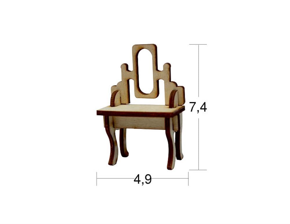 MN 17 MİNYATÜR MAKYAJ MASASI