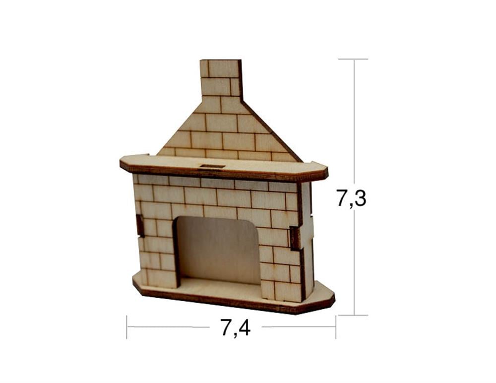 MN 25 MİNYATÜR ŞÖMİNE