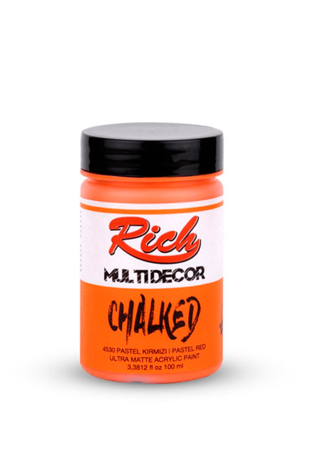 MULTİ DECOR CHALKED - PASTEL KIRMIZI