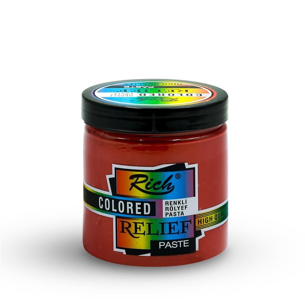 RENKLİ RÖLYEF PASTA - KİREMİT  250ml