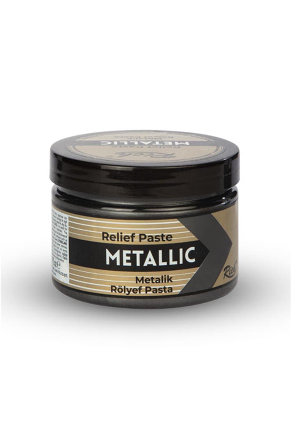 RÖLYEF PASTA METALİK - SİYAH 150ml