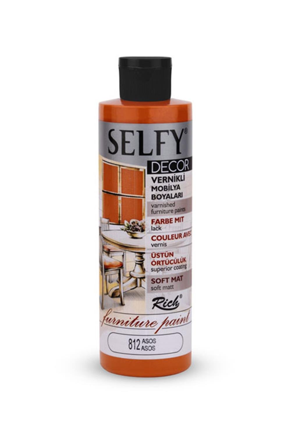 SELFY DECOR MOBİLYA BOYASI - ASSOS  240ml
