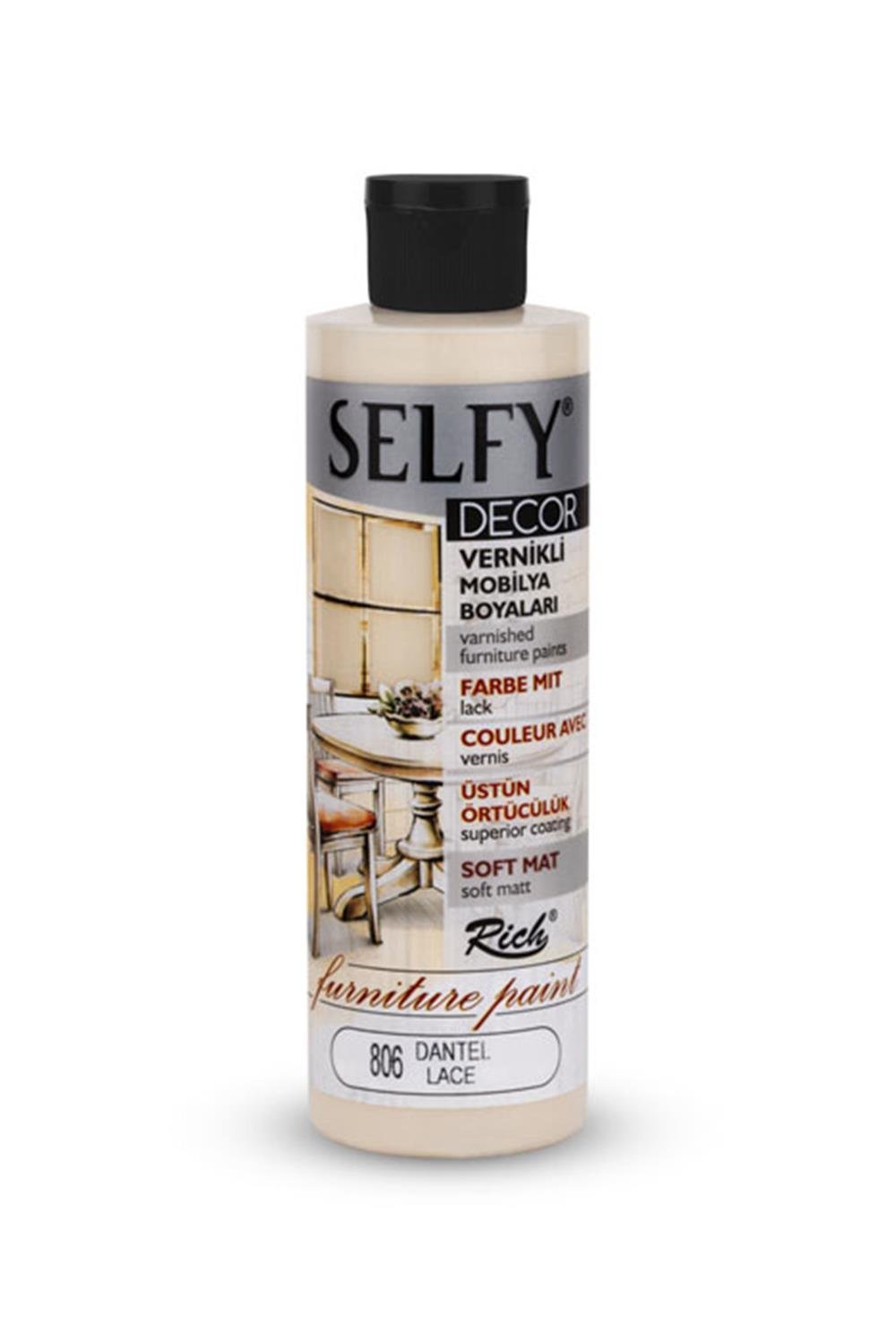 SELFY DECOR MOBİLYA BOYASI - DANTEL  240ml