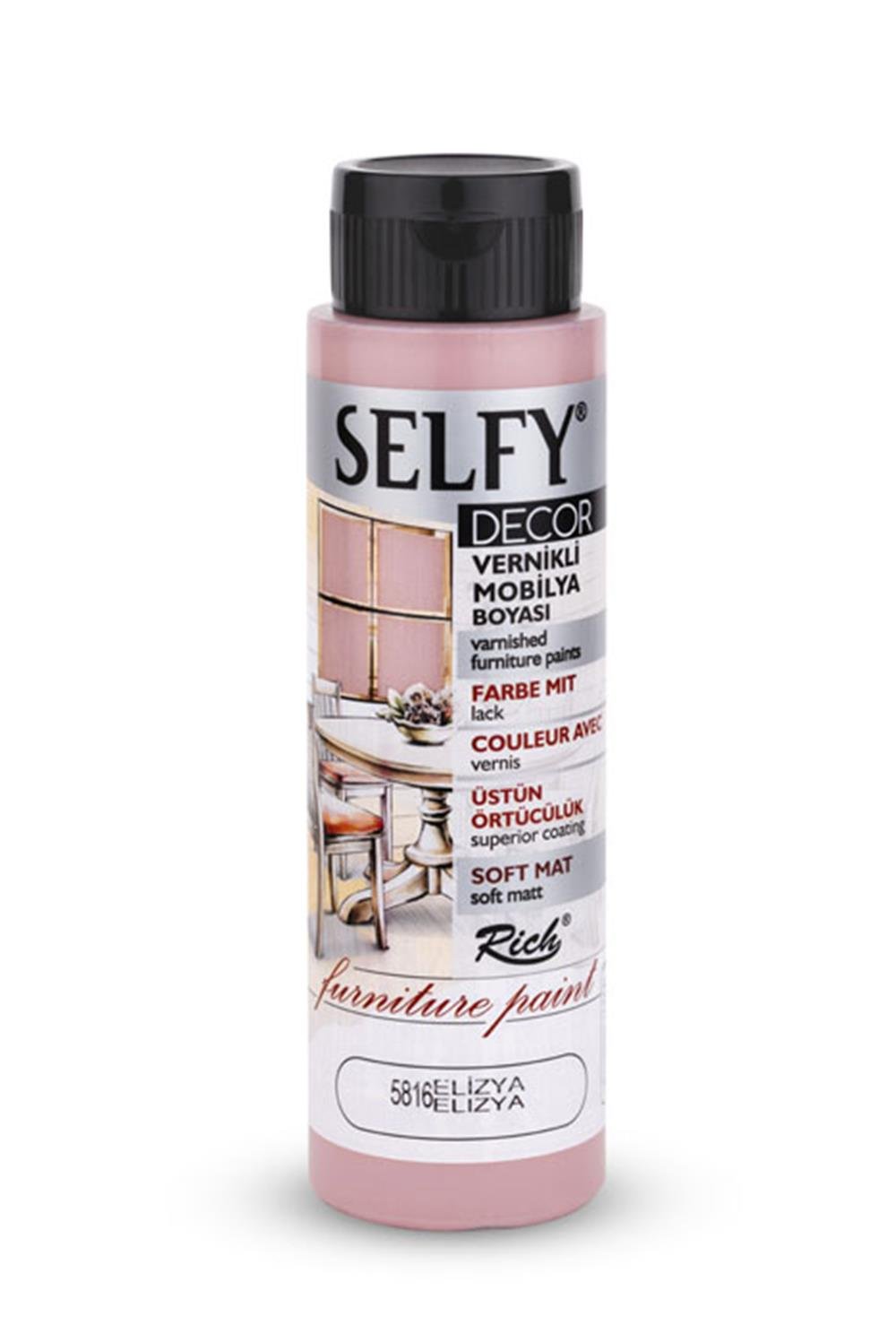 SELFY DECOR MOBİLYA BOYASI - ELİZYA 500ml