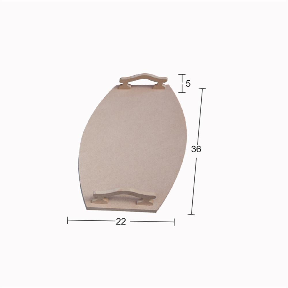 T 778 OVAL SUNUM TEPSİSİ