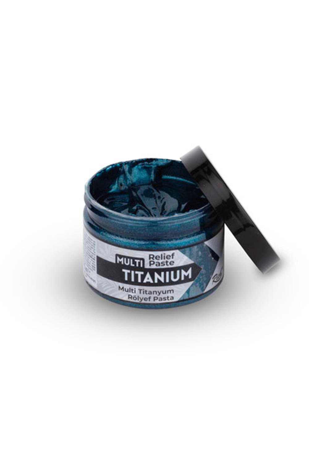 TİTANYUM RÖLYEF PASTA - ANTİK TURKUAZ 150ml