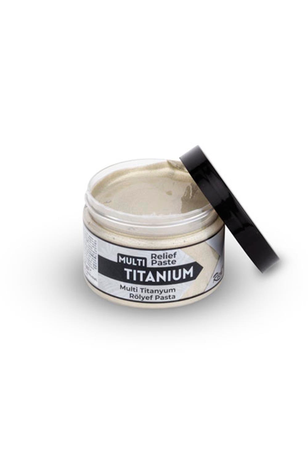 TİTANYUM RÖLYEF PASTA - BAL KÖPÜĞÜ 150ml
