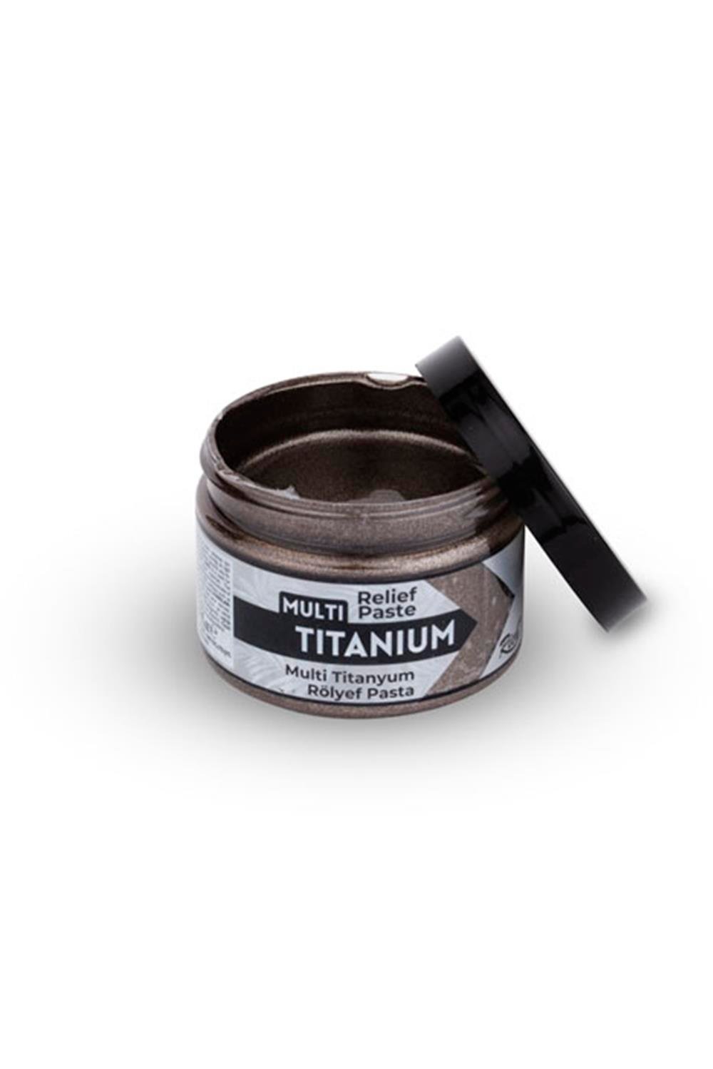 TİTANYUM RÖLYEF PASTA - TAŞ GRİ 150ml