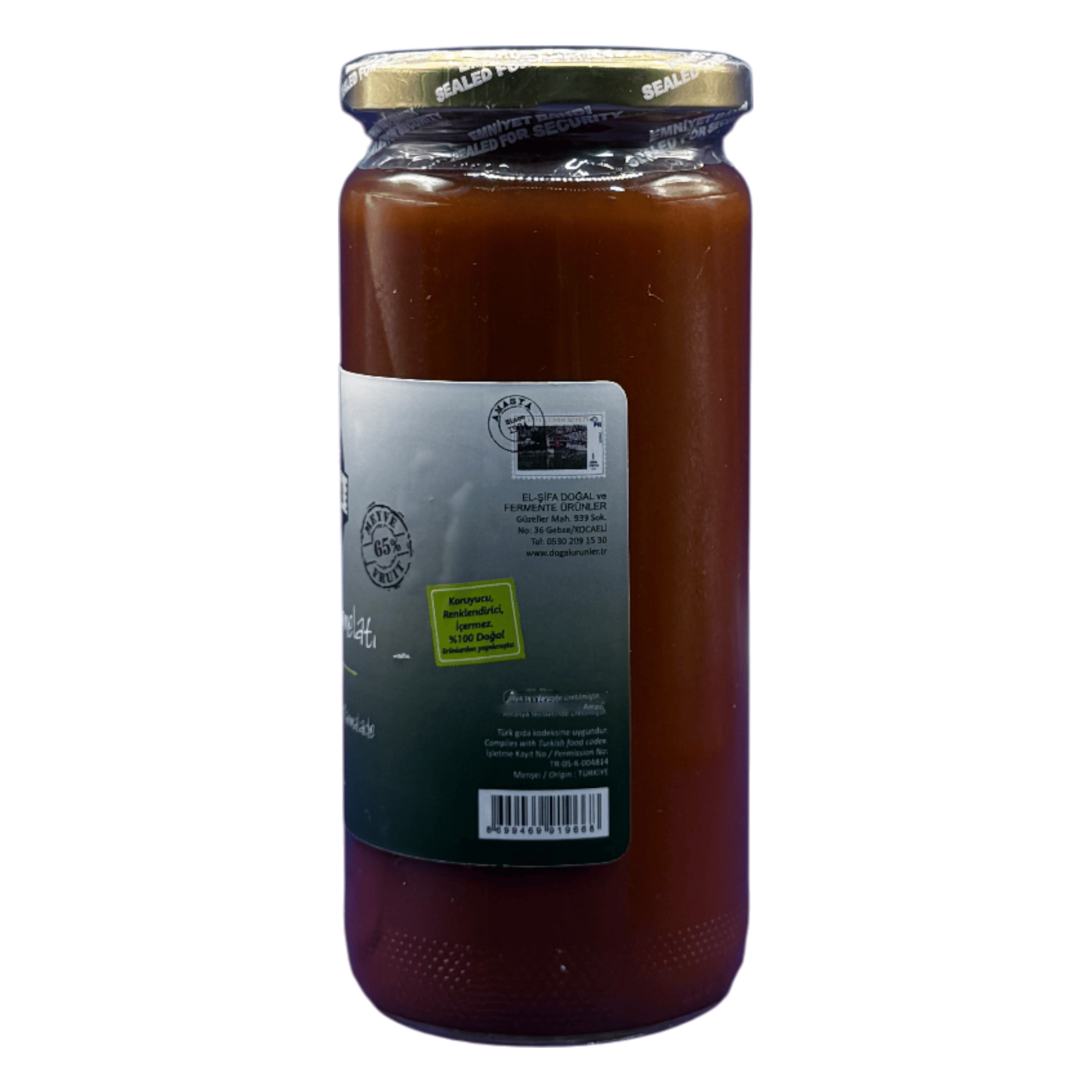 Doğal Kuşburnu Marmelatı
