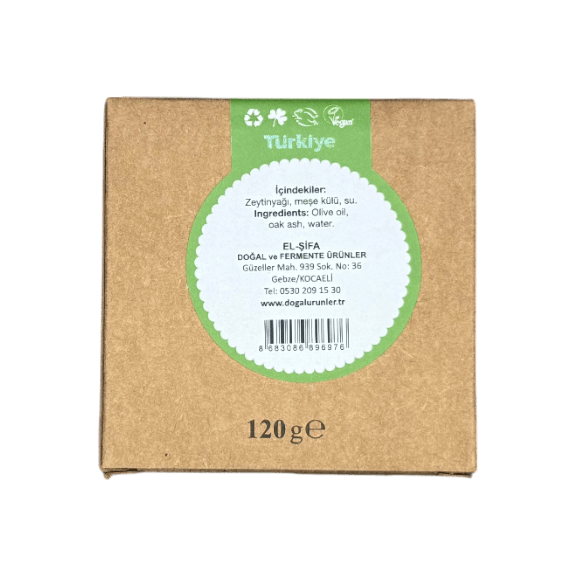 Zeytin Yağlı Sabun 120 GR
