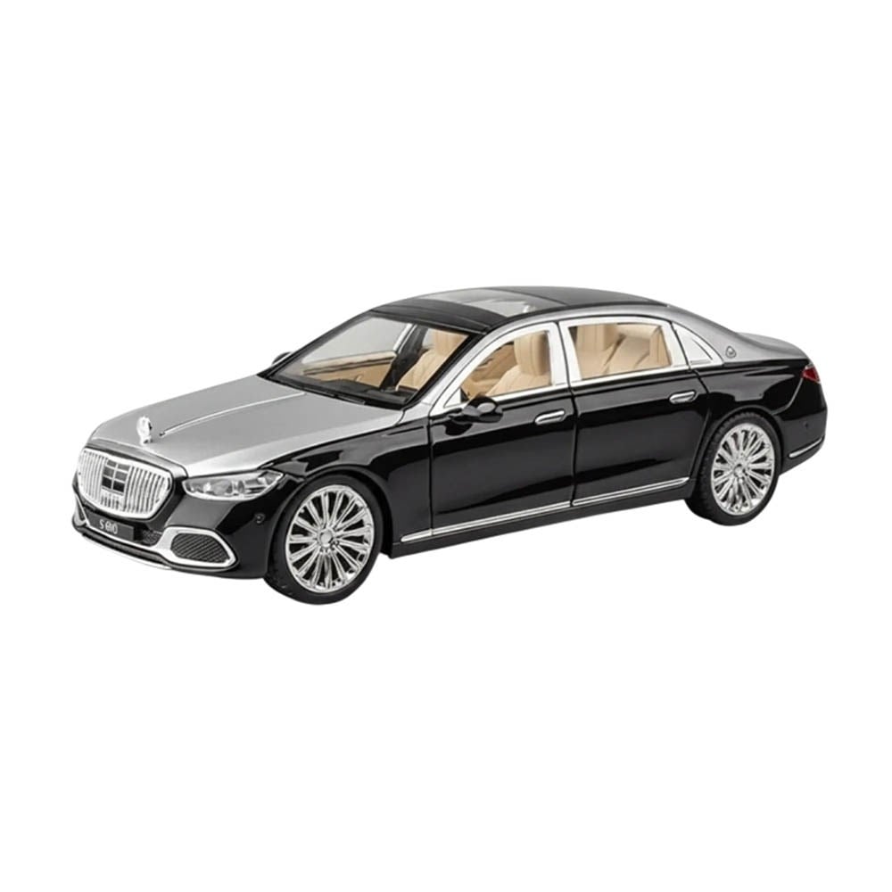 Pasifik OyuncakPasifik 1:24 Sesli Işıklı Metal Araba Mercedes S600