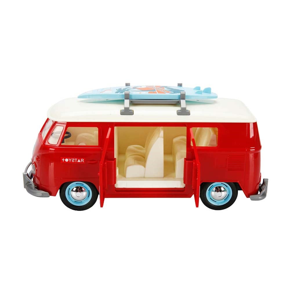 SunmanSunman Cool Machines Sesli ve Işıklı Sürtmeli Sörf Karavanı