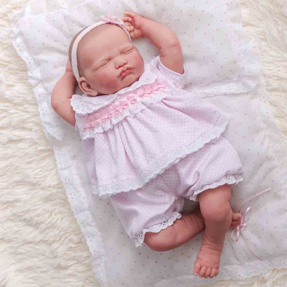 BerenguerBerenguer Leonor Gerçekçi Yenidoğan Oyuncak Kız Bebek 43 cm