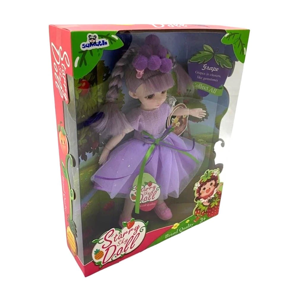 Samatlı OyuncakSamatlı Kutulu Starry Sky Doll Bebek