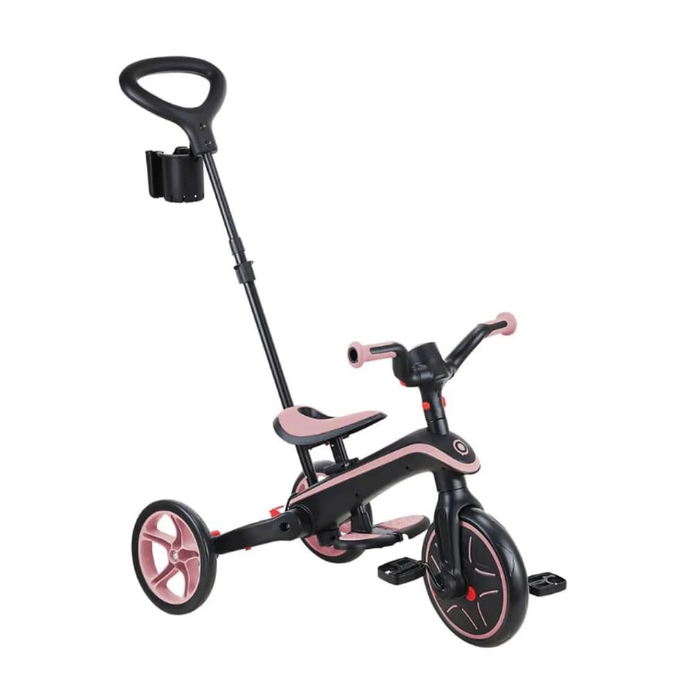 GlobberGlobber Explorer 4in1 Katlanabilir Bisiklet Koyu Pastel Pembe