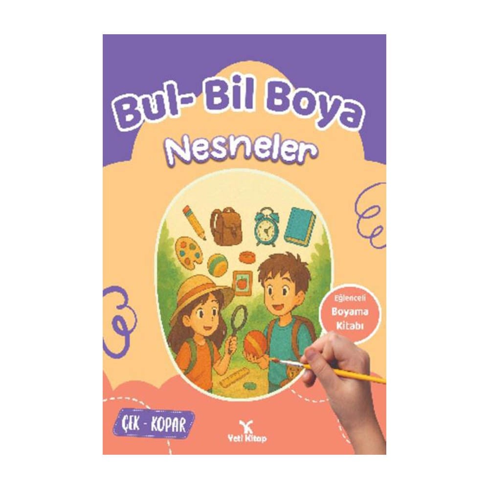 Yeti KitapBil Bul Boya Nesneler