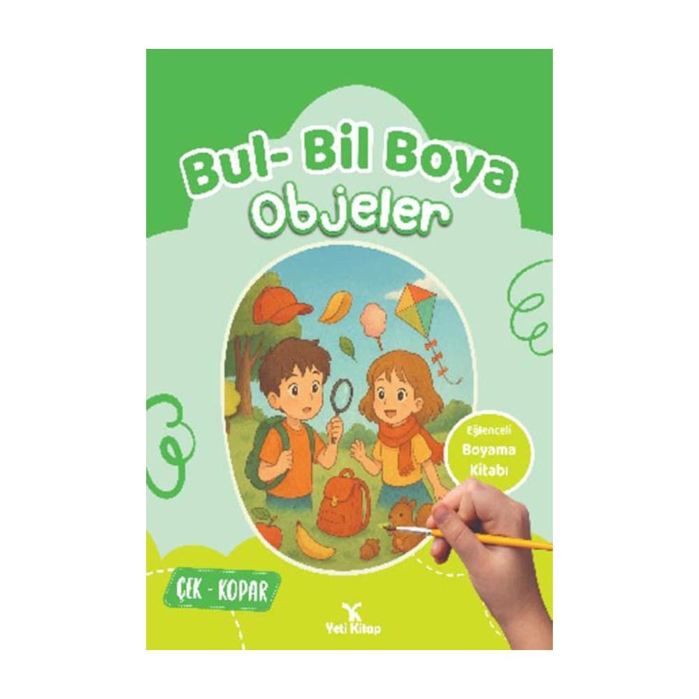 Yeti KitapBil Bul Boya Objeler