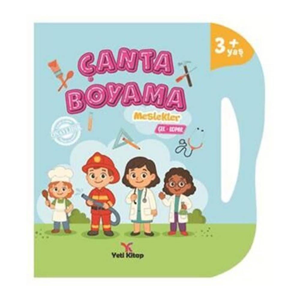 Yeti KitapBoyama Çantası Kitabı Meslekler