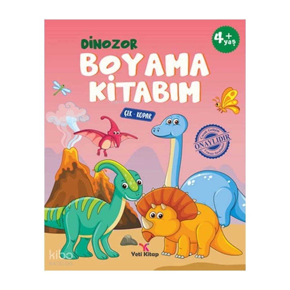 Yeti KitapDinozor Boyama Kitabı