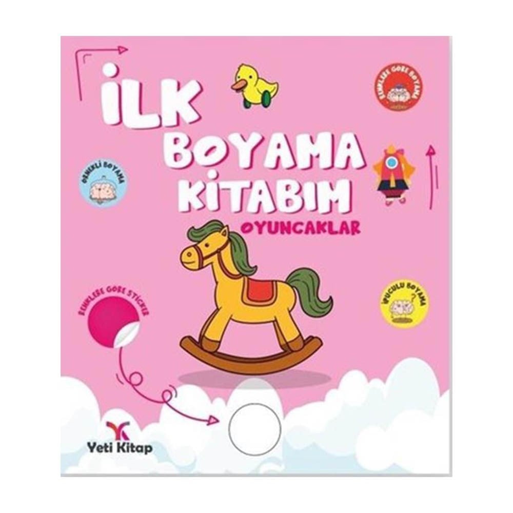 Yeti Kitapİlk Boyama Kitabım Oyuncaklar