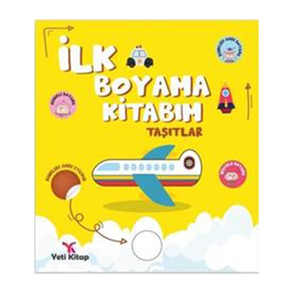 Yeti Kitapİlk Boyama Kitabım Taşıtlar