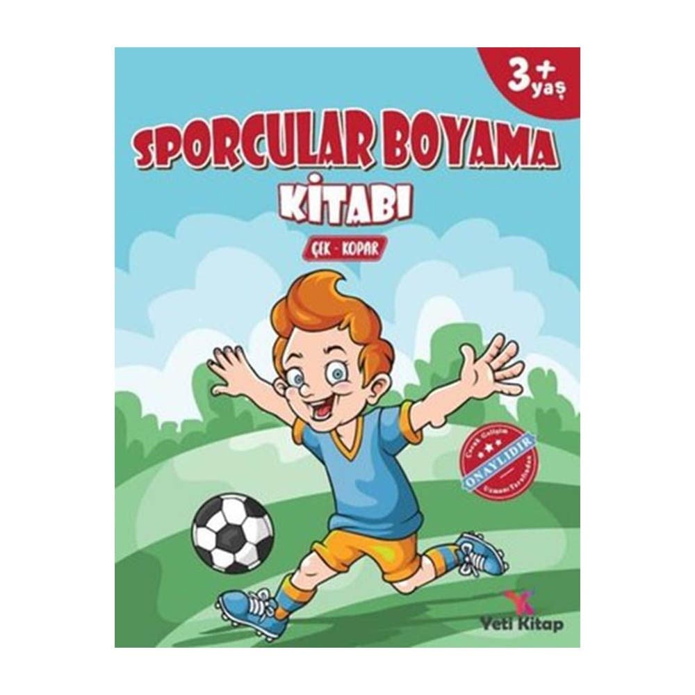 Yeti KitapSporcular Boyama Kitabı