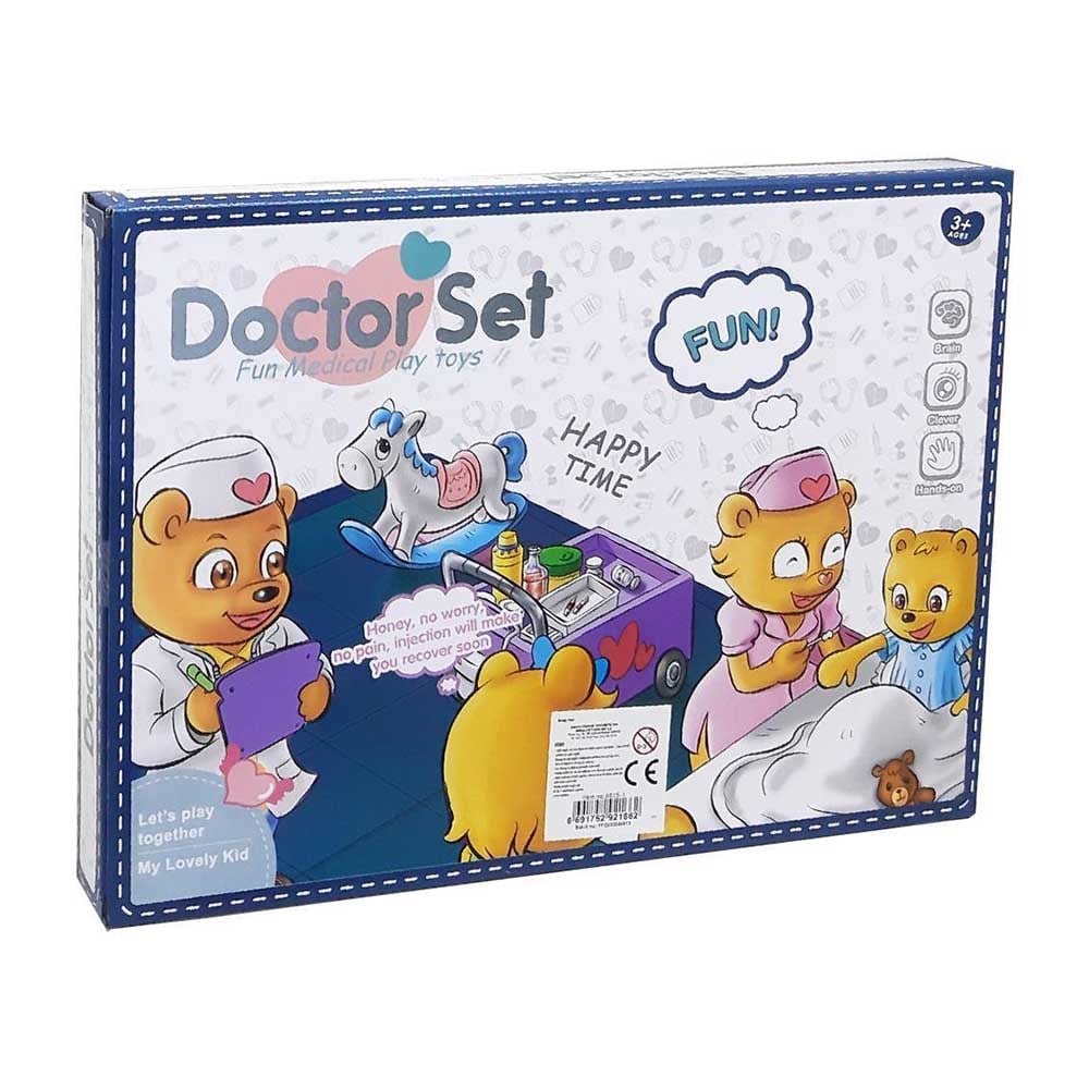 Samatlı OyuncakSamatlı Kutulu Oyuncak Doktor Seti