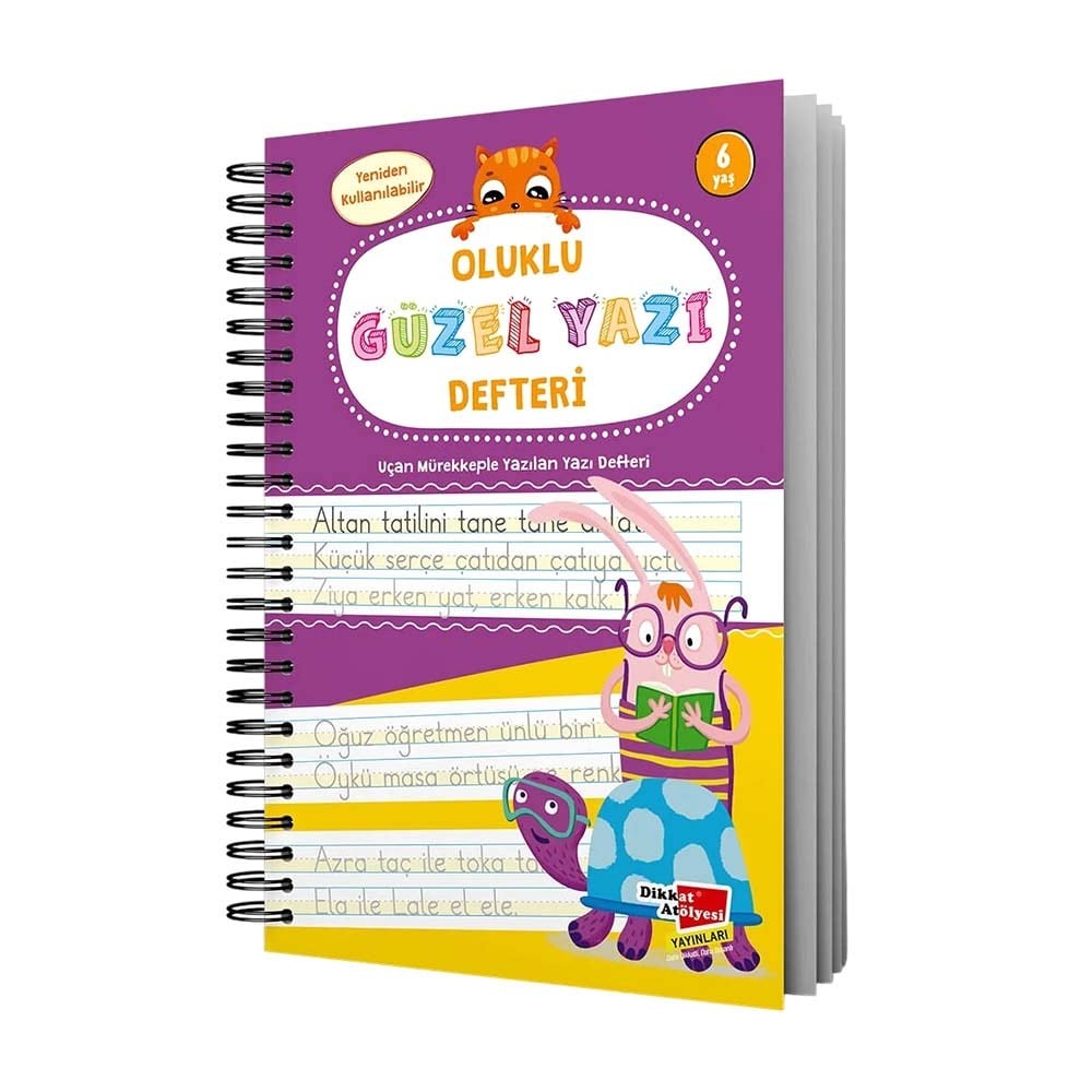 Dikkat AtölyesiDikkat Atölyesi Oluklu Güzel Yazı Defteri