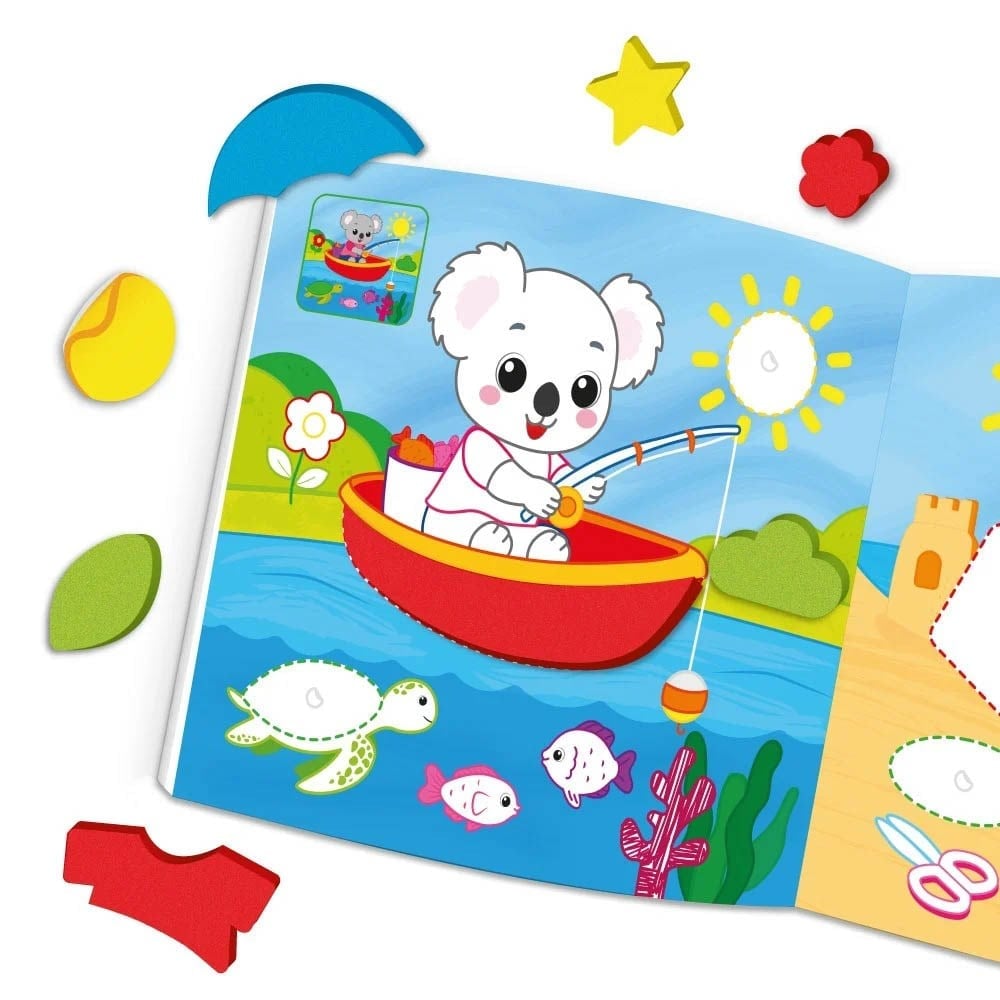 Yükselen ZekaPofidik Sticker Kitabım İlk Yumuşacık Sticker Kitabı