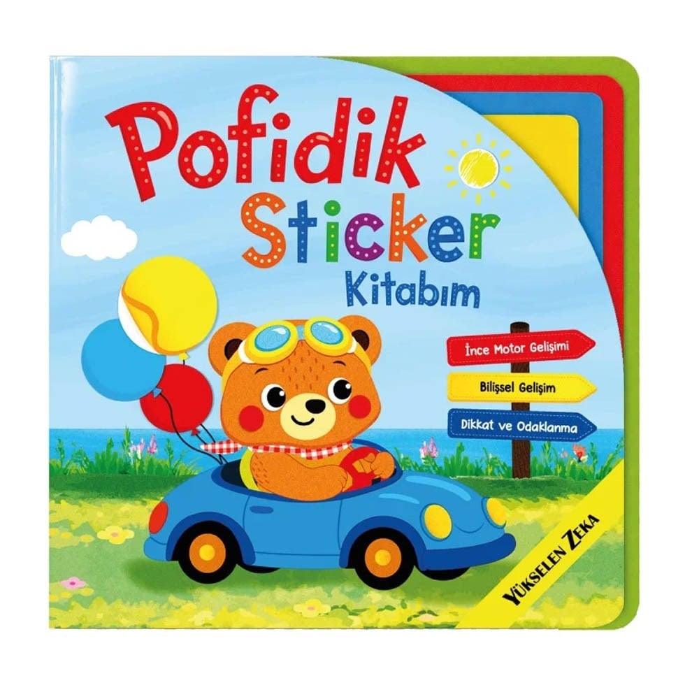 Yükselen ZekaPofidik Sticker Kitabım İlk Yumuşacık Sticker Kitabı