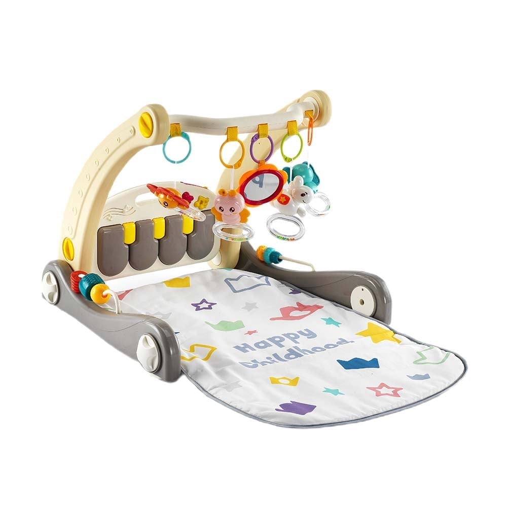 Baby2GoBaby 2 Go 2si 1 Arada Gri Piyanolu İlk Arabam ve Oyun Halısı