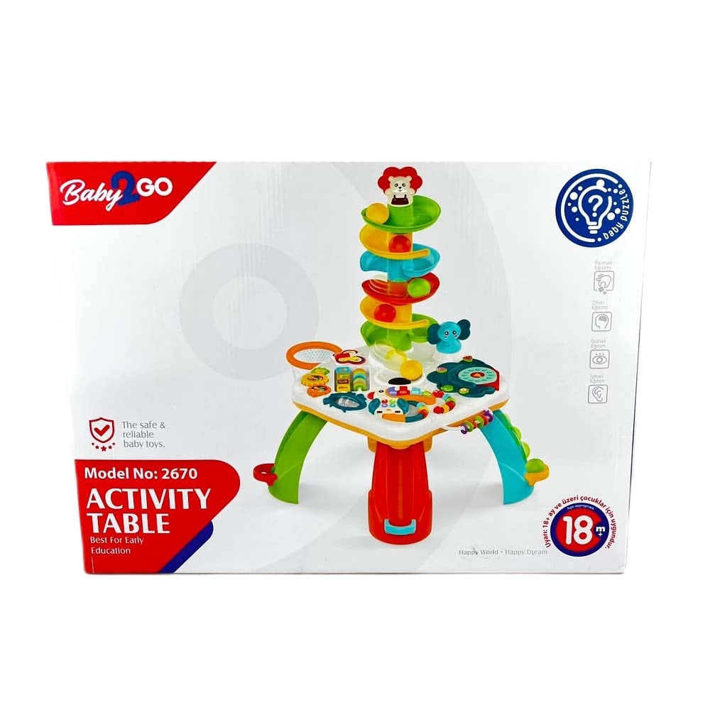 Baby2GoBaby 2 Go Aktivite Masası Müzikli Sesli Eğitici