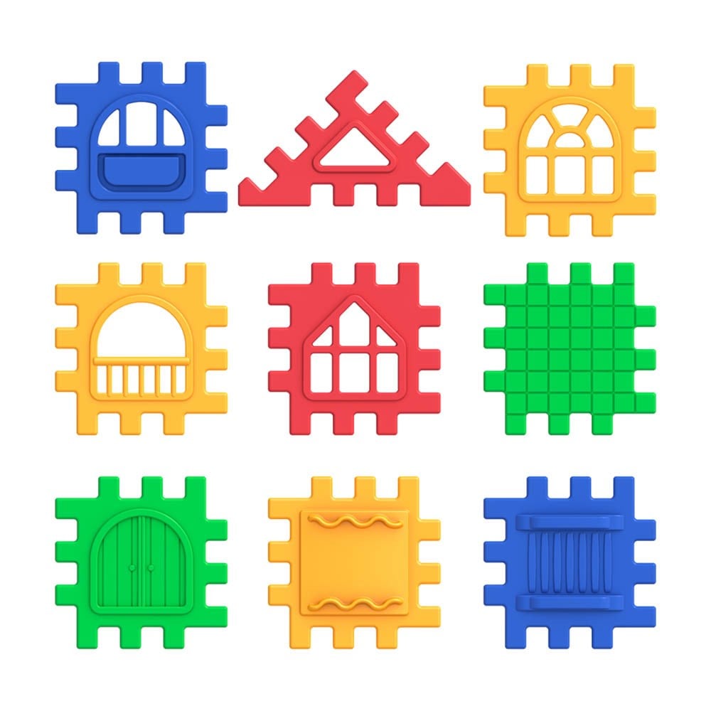Dede OyuncakPuzzle City 64 Parça
