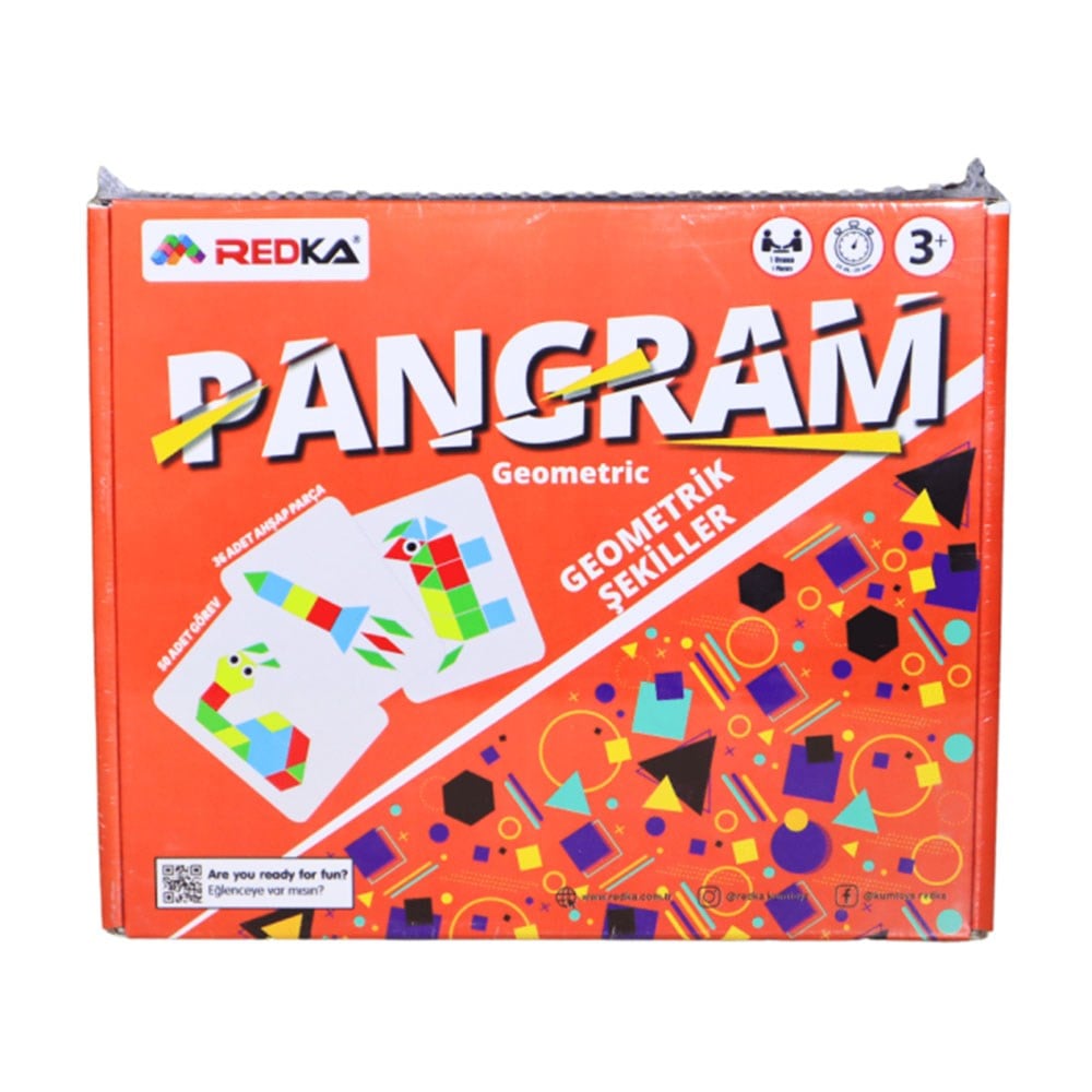 RedkaRedka Pangram Geometrik Şekiller