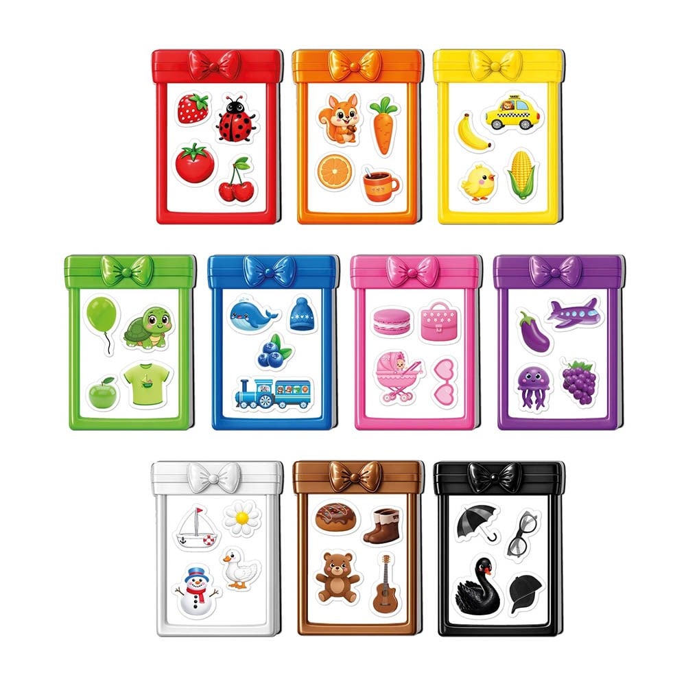 Yükselen Zeka12-36 Ay PuzzleLab İlk Renk Eşleştirme