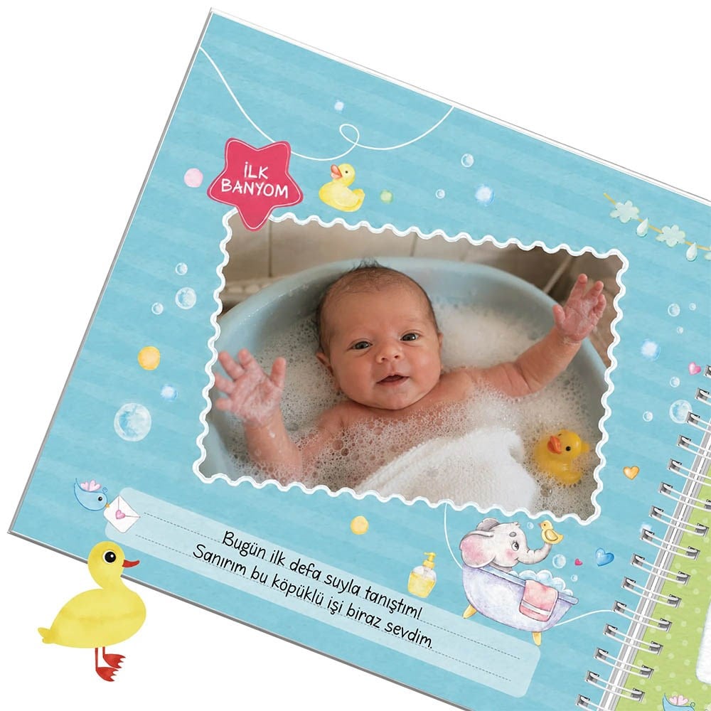 Yükselen ZekaAgumino Bebeğime İlk Hediyem Anne ve Bebek Günlüğü